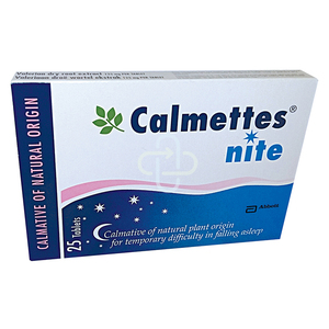 CALMETTES NITE 125MG 25 TABLETS