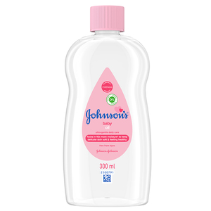 J&J BABY OIL 300ML