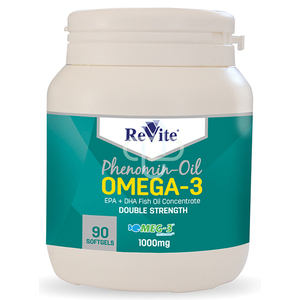 REVITE OMEGA-3 1G 90 SOFTGEL CAPS