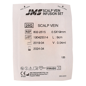 SCALP VEIN 25G INTERM 9CM SSEM 1