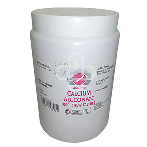 CALCIUM GLUC 1000 TABLETS PORTFOLIO