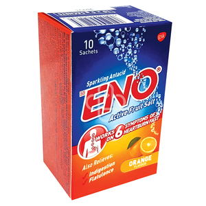 ENO TRAVEL ORANGE 5G SACHETS 10