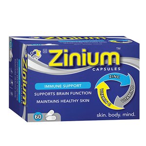 ZINIUM 60 CAPSULES