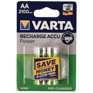 BATTERY RECHARGEABLE AA  2s