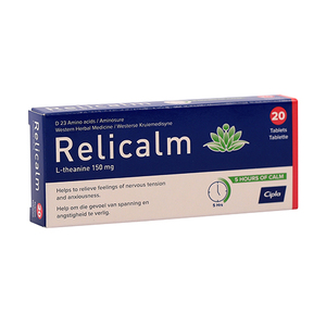RELICALM 20 TABLETS
