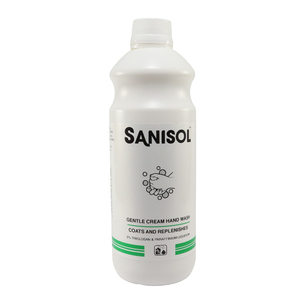 SANISOL 0.3% CREAM HAND WASH 500ML