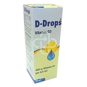 D-DROPS LIQ VIT D 60 DOSES 500IU/0.5ML