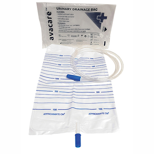 URINE BAG P/VALVE 2000ML AVACARE 1