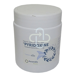 PYRIDOXINE 25MG 1000 TAB PHARMACHEM