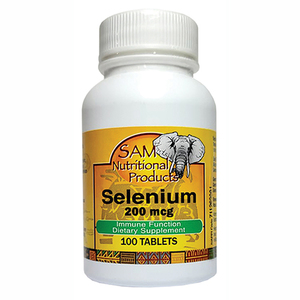 SELENIUM 200MCG TABLETS 100