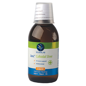COLLOIDAL SILVER 200ML LIQUID SILVERLAB