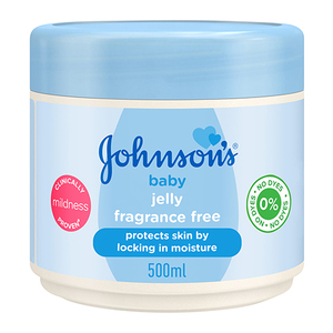 J&J BABY JELLY UNSCENTED 500ML