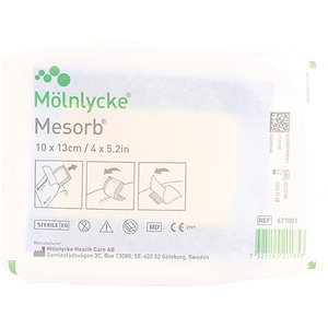 MESORB ABSORB DRESSING 10X13CM 1