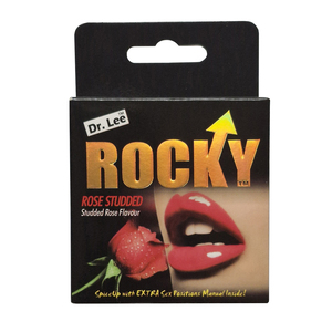 CONDOM ROSE STUDDED 3