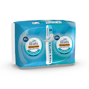 LIL-LETS MAXI REGULAR 20 UNSCENTED