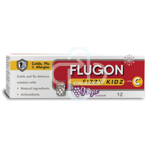 FLUGON FIZZY KIDZ TUBE TABLETS 12