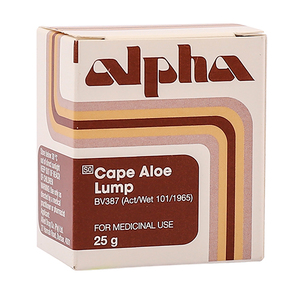 ALPHA ALOES LUMP 25G
