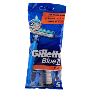 RAZOR GILLETTE BLUE II PLUS DISPO BAG 5