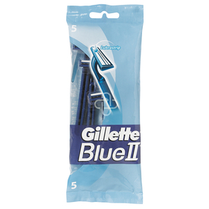 RAZOR GILLETTE BLUE II REG DISPO BAG  5