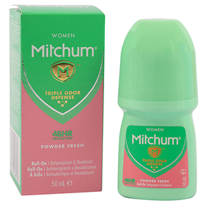 MITCHUM WOMEN ROLL ON POWDER FRESH 50ML