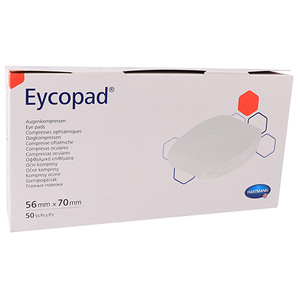 EYE PADS NON STERILE THICK EYCOPAD 50s