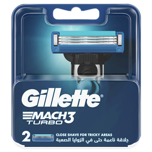 RAZOR GILLETTE MACH 3 TURBO RAZOR 2 CT