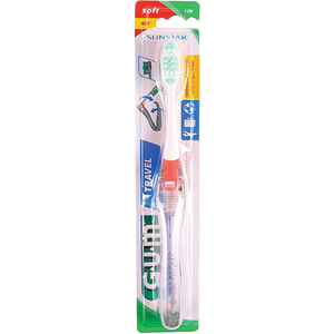 GUM TRAVEL BRUSH SOFT-158 BLISTER 1