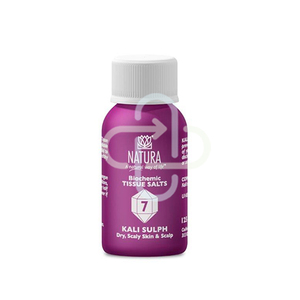 NATURA KALI SULPH D6 125 TABLETS