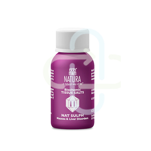NATURA SULPH D6 #11 125 TABLETS