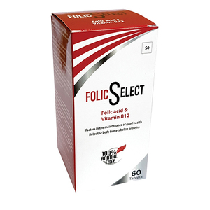 NATURA FOLIC SELECT 60 TABLETS