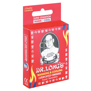 CONDOM DR LONGS SUPER WARM & COOLING 3