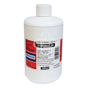 FORMALIN 38% SOLUTION 500ML MEDICOLAB
