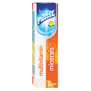 PLUSSSZ MULTIVIT+MAGNESIUM 20 EFF TABS