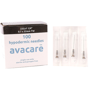 NEEDLE 22GX32MM AVACARE BLACK 100~