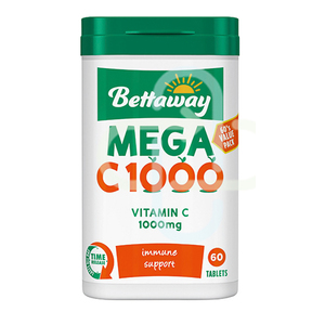 BETTAWAY MEGA C 1000MG TABLETS 60
