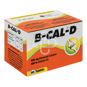 B-CAL-D SWALLOW 60 TABLETS
