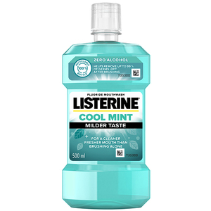 LISTERINE COOL MINT MILDER TASTE 500ML
