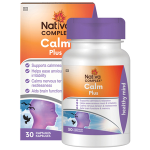 NATIVA CALM PLUS COMPLEX CAPS 30