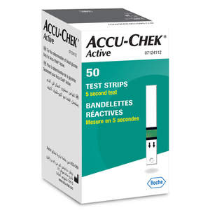 ACCU-CHEK ACTIVE GLUCOSE STRIPS 50