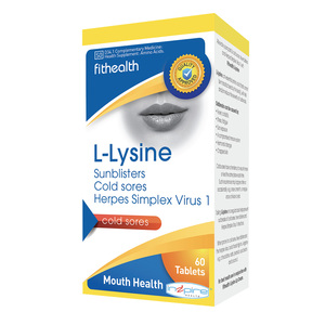 L-LYSINE TABS 60 FITHEALTH