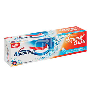 AQUAFRESH TOOTHP EXTREME CLEAN ORIG 75ML