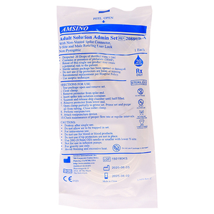 IV ADMIN SET 20DR ADULT 208801R AMSINO 1