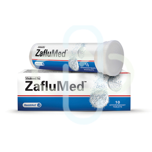 ZAFLUMED 10 EFFERVESCENT TABLETS