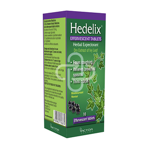 HEDELIX EFFERVESCENT TABS 10