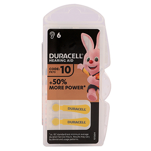 DURACELL HEARING AID 10  6S
