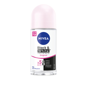 NIVEA DEO BLK&WHT FEMALE R/O 50ML