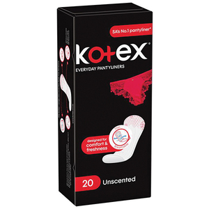 KOTEX PANTYLINERS REGULAR 20