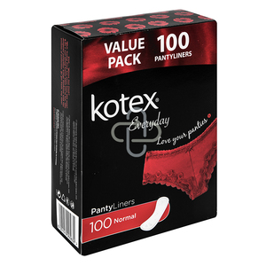 KOTEX PANTYLINERS REGULAR 100