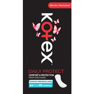 KOTEX PANTYLINERS REGULAR 40