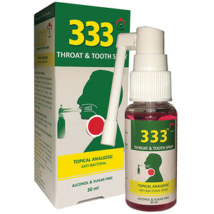 3CP 333 THROAT & TOOTH 30ML SPRAY